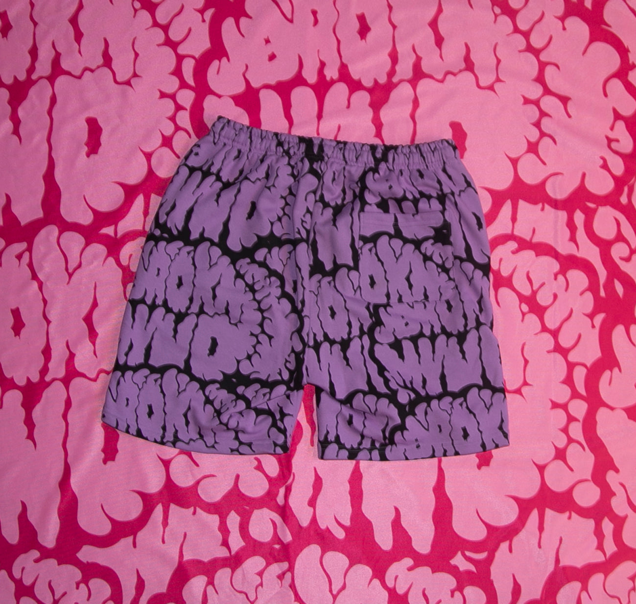 Logo Shorts (Purple)